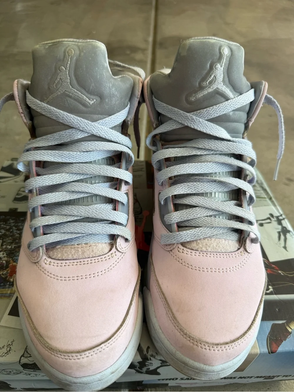 Jordan Air Jordan 5 Retro SE Easter Pink Mens 8 Sneaker DV0562-600 Pre Owned